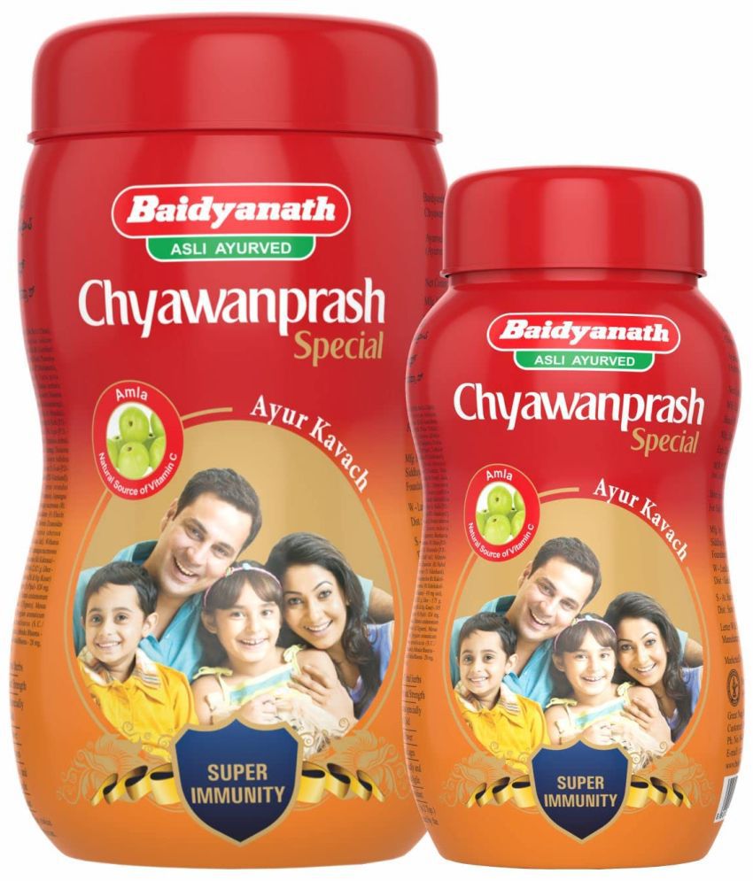     			Baidyanath Chyawanprash Special Natural Immunity Booster (Combo of 1 kg & 500 gm)