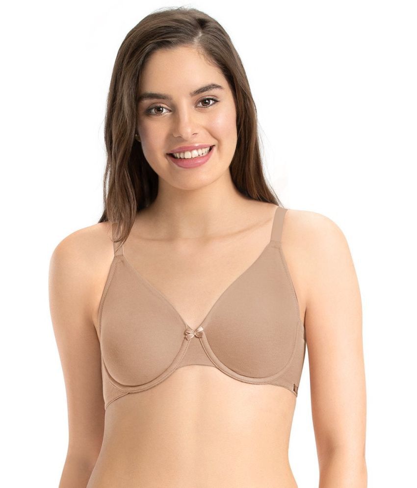     			Everyde by Amante Cotton Seamless Bra - Beige Single