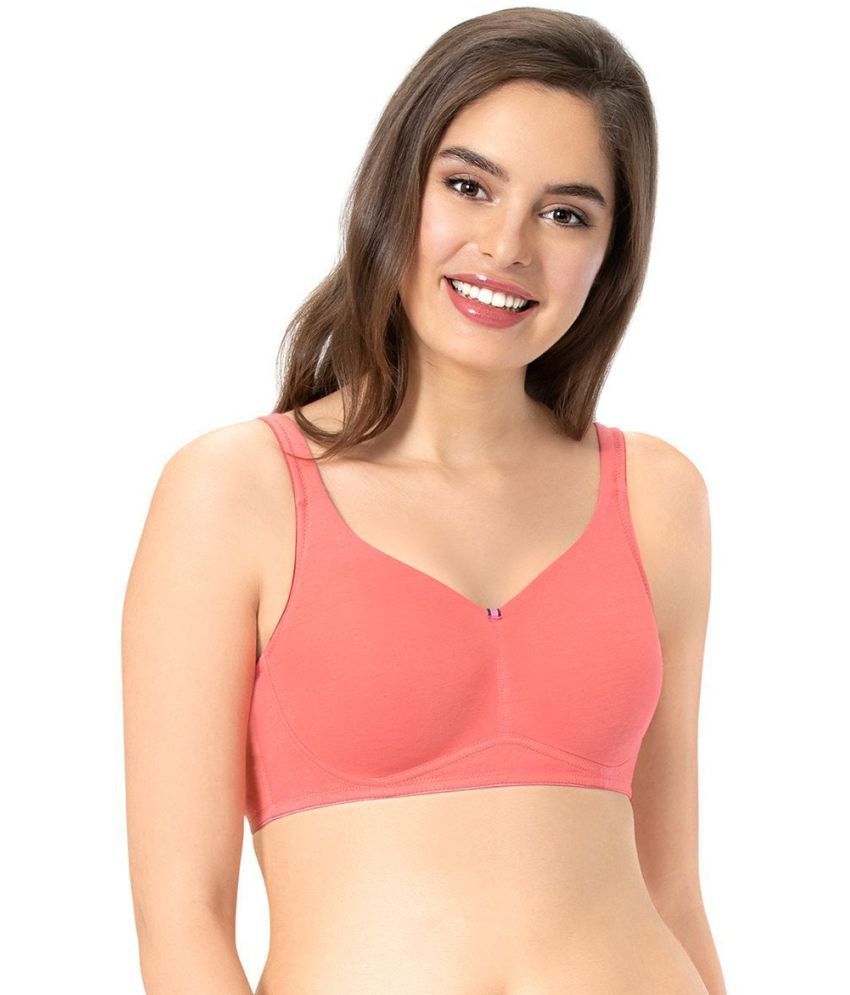     			Everyde by Amante Cotton Seamless Bra - Pink Single
