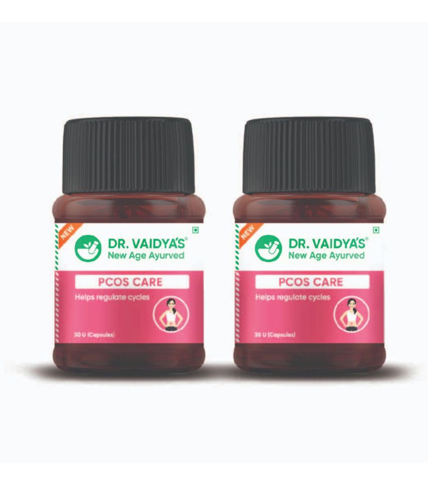     			Dr. Vaidya's PCOS Care Capsules For Better Hormonal Balance & Regularizing Periods Pack of 2