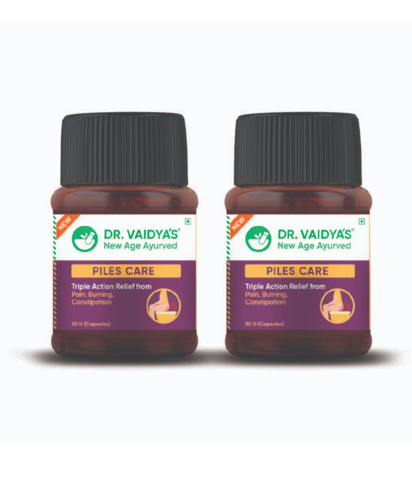     			Dr Vaidya's Piles Care-30 Capsules - Pack of 2