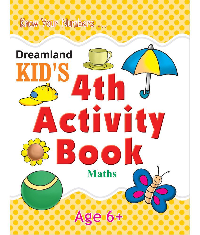     			Kid's 4th Activity Book - Maths - Interactive & Activity  Book