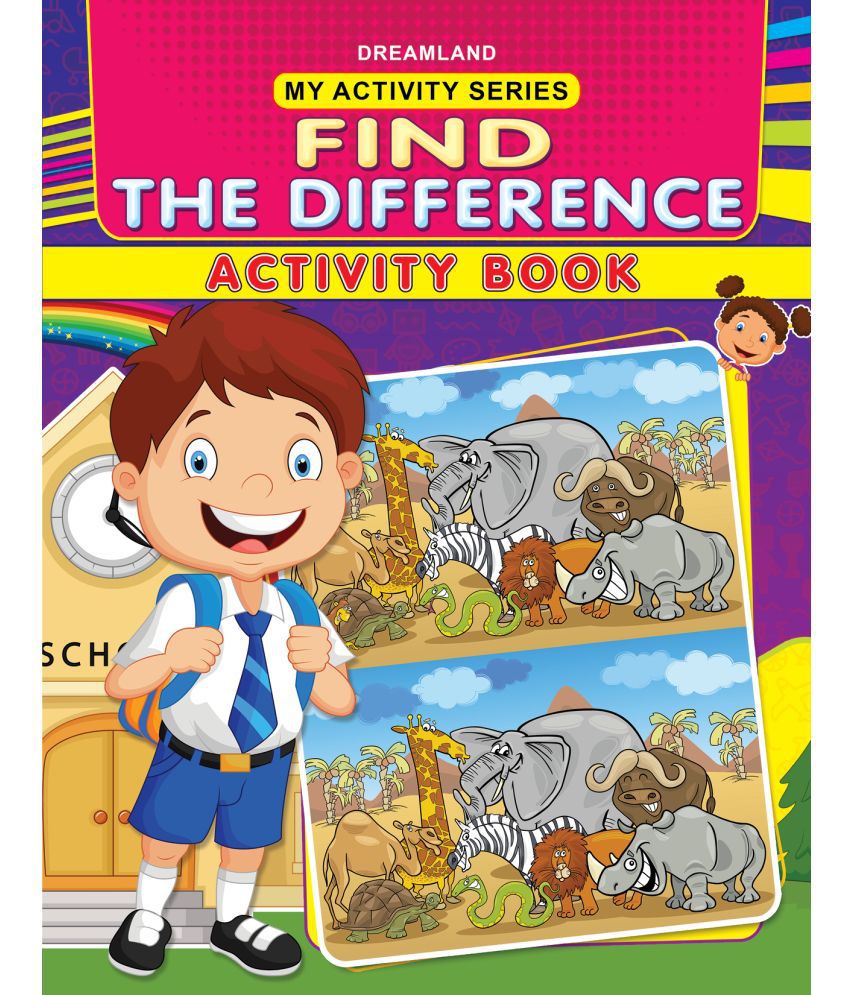     			My Activity- Find the Difference Activity Book - Interactive & Activity  Book