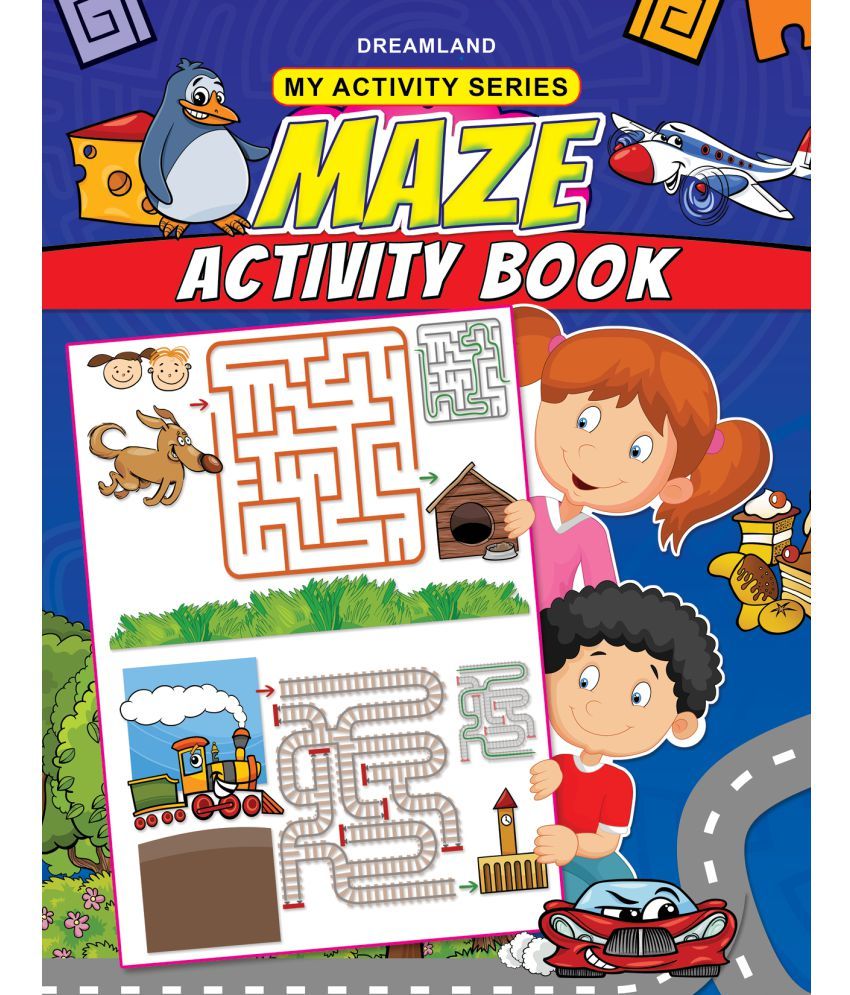     			My Activity- Maze Activity Book - Interactive & Activity  Book