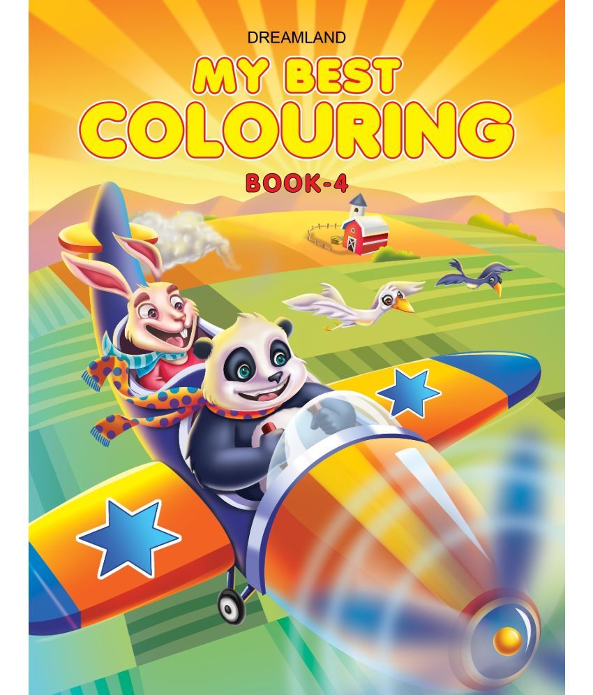     			My Best Colouring Book - 4 - Drawing, Painting & Colouring Book