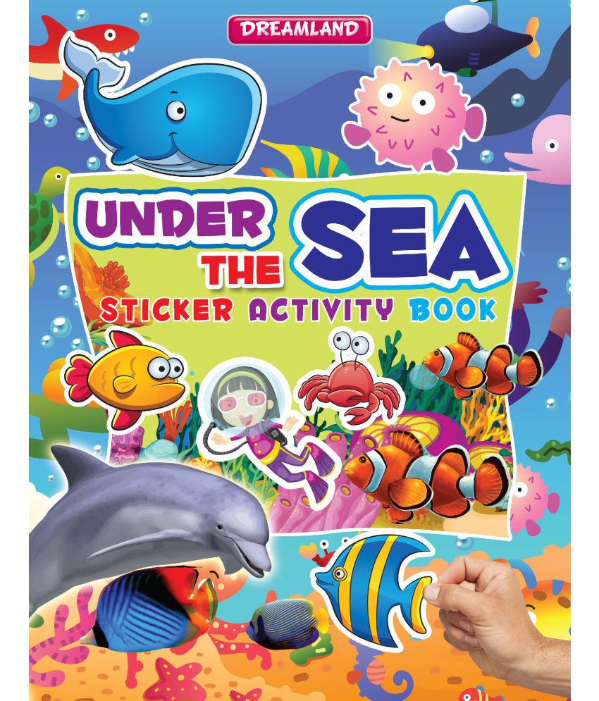     			Sticker Activity Book - Under the Sea - Interactive & Activity  Book