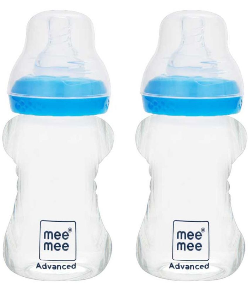     			Mee Mee Advanced Milk-Safe Baby Feeding Bottle (125 ml, Pack of 2)