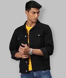 black denim jacket for men