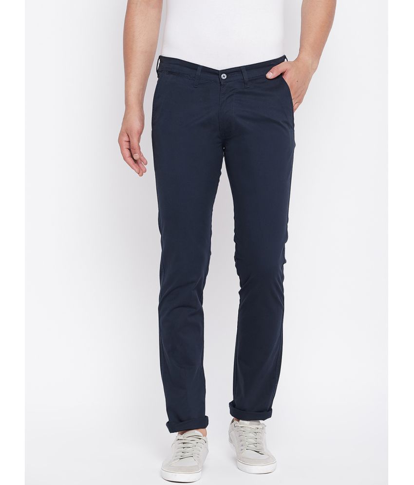 Duke Blue Slim -Fit Trousers