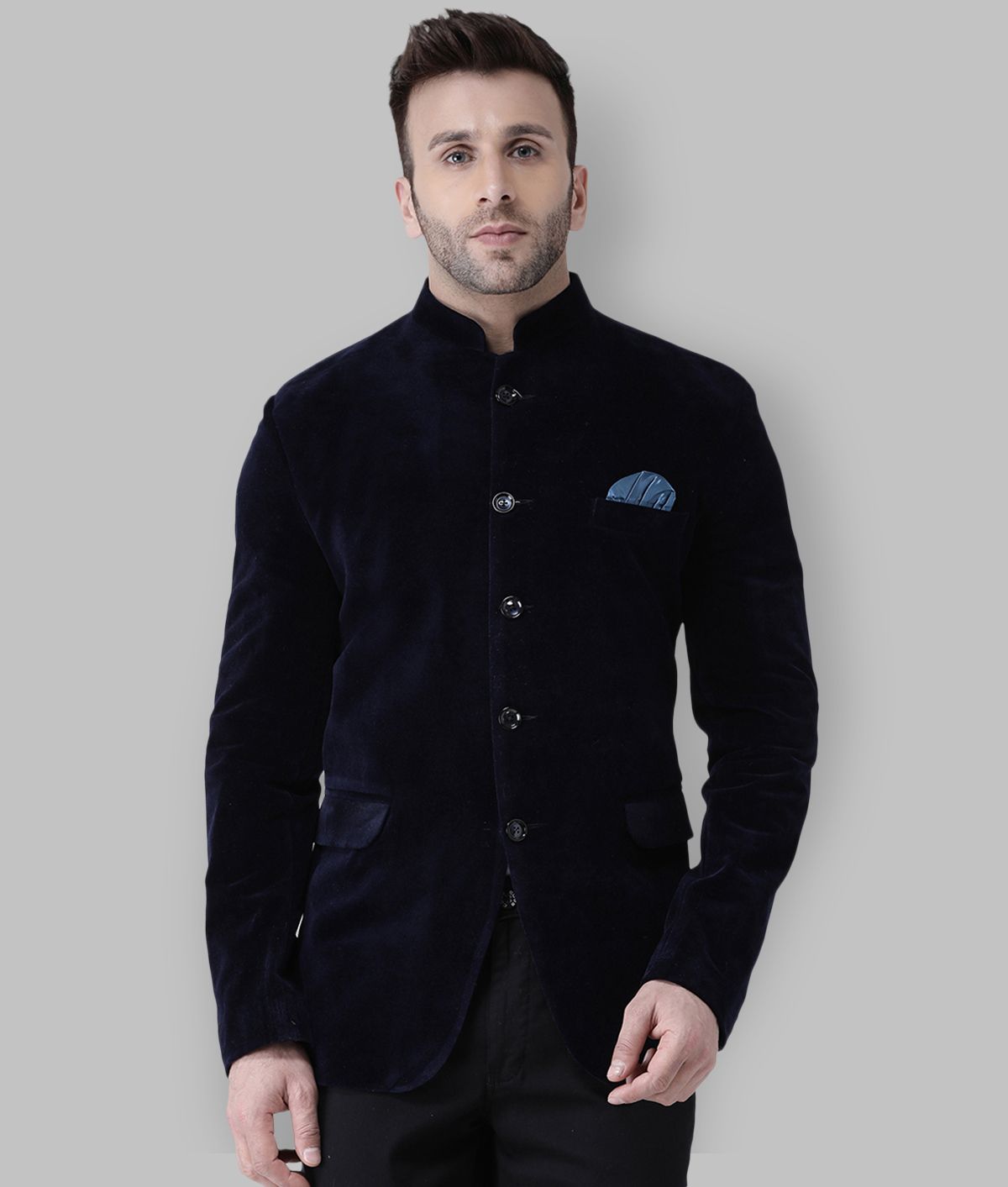     			Hangup Navy Blazer