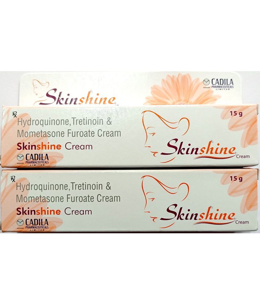     			SKINSHINE CREAM  15 GM ( PACK OF 4) Night Cream 60 gm Pack of 4