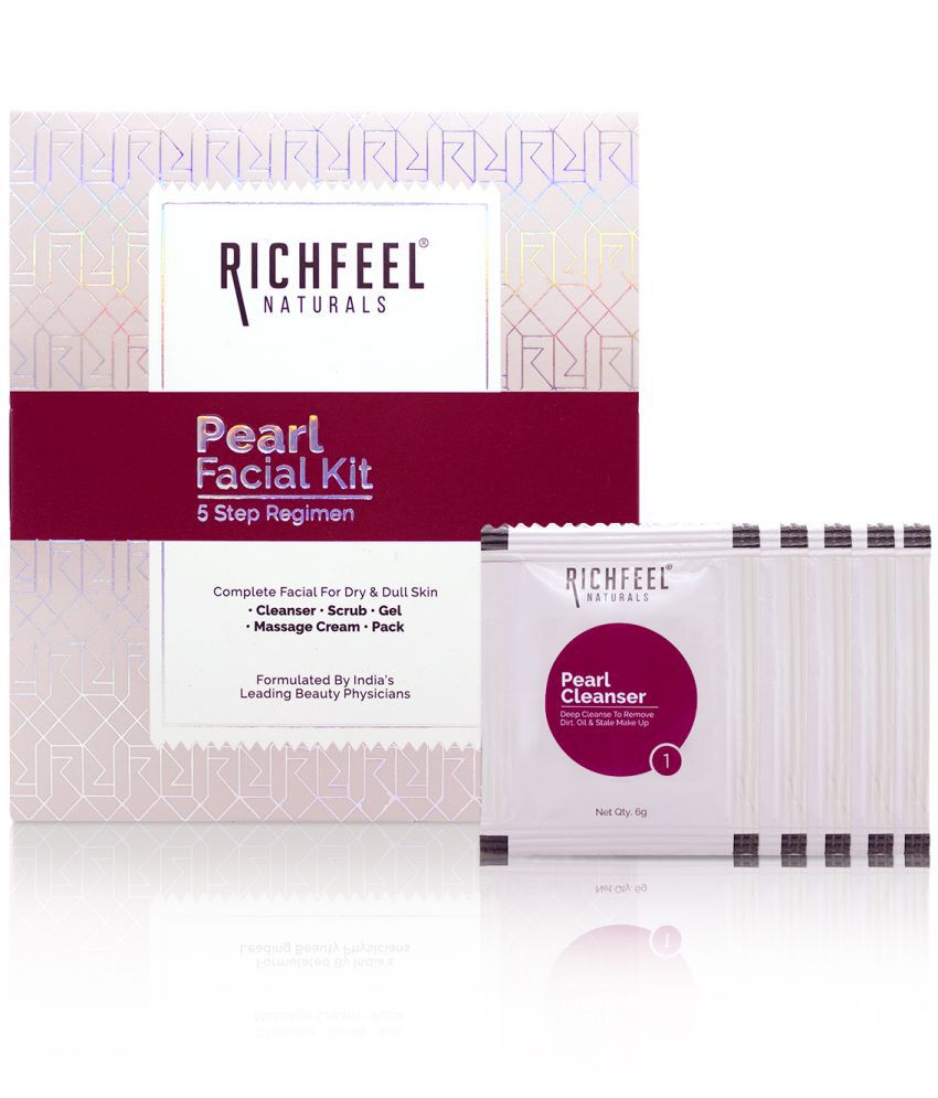     			Richfeel Pearl Facial Kit 5x6 G for dry skin