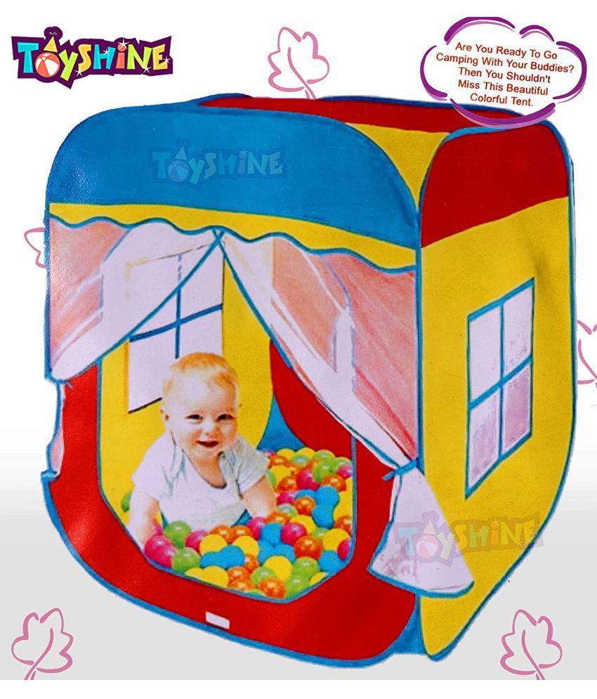 Toyshine Casa Kids Tent House, Play Tent for Girls and Boys - Multi Color