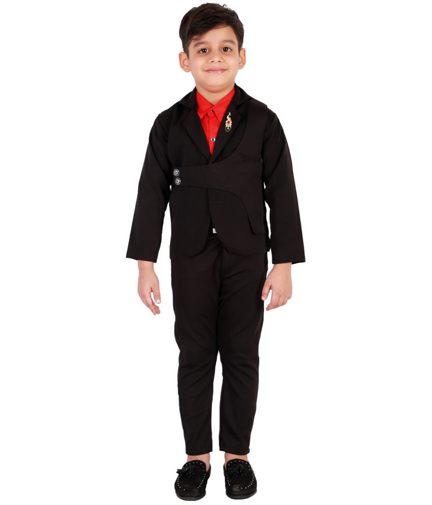     			FOURFOLDS Boy's 3-Piece Suit