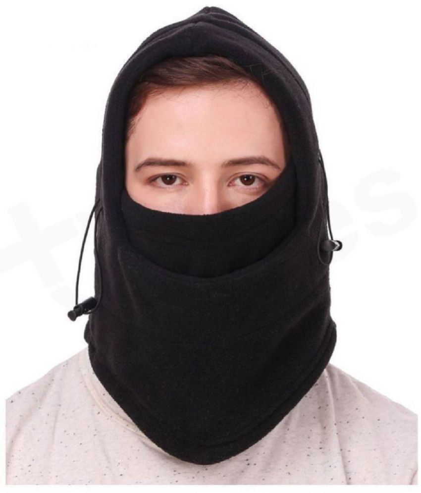 Stonx Unisex Full Face Cover Breathable Balaclava/ Rider Black Mask