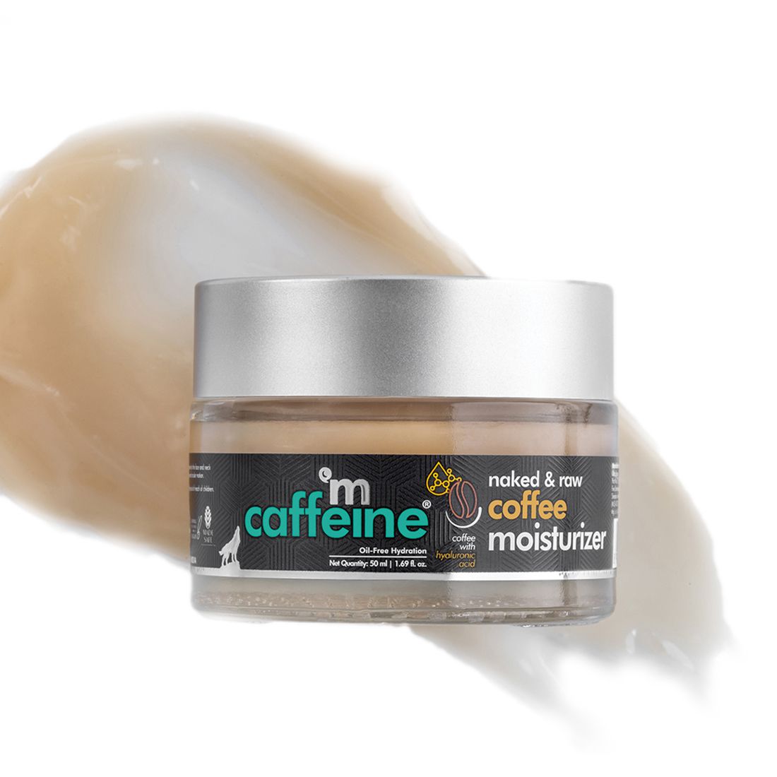 mCaffeine Oil-Free Coffee Moisturizer with Hyaluronic Acid & Pro Vitamin B5 (50ml)
