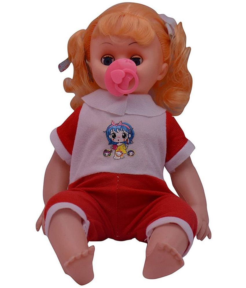Crackles Baby Girl Doll with Crying Sound Effects and Pacifier- Random  Color and Dress Will be Sent - Buy Crackles Baby Girl Doll with Crying  Sound Effects and Pacifier- Random Color and