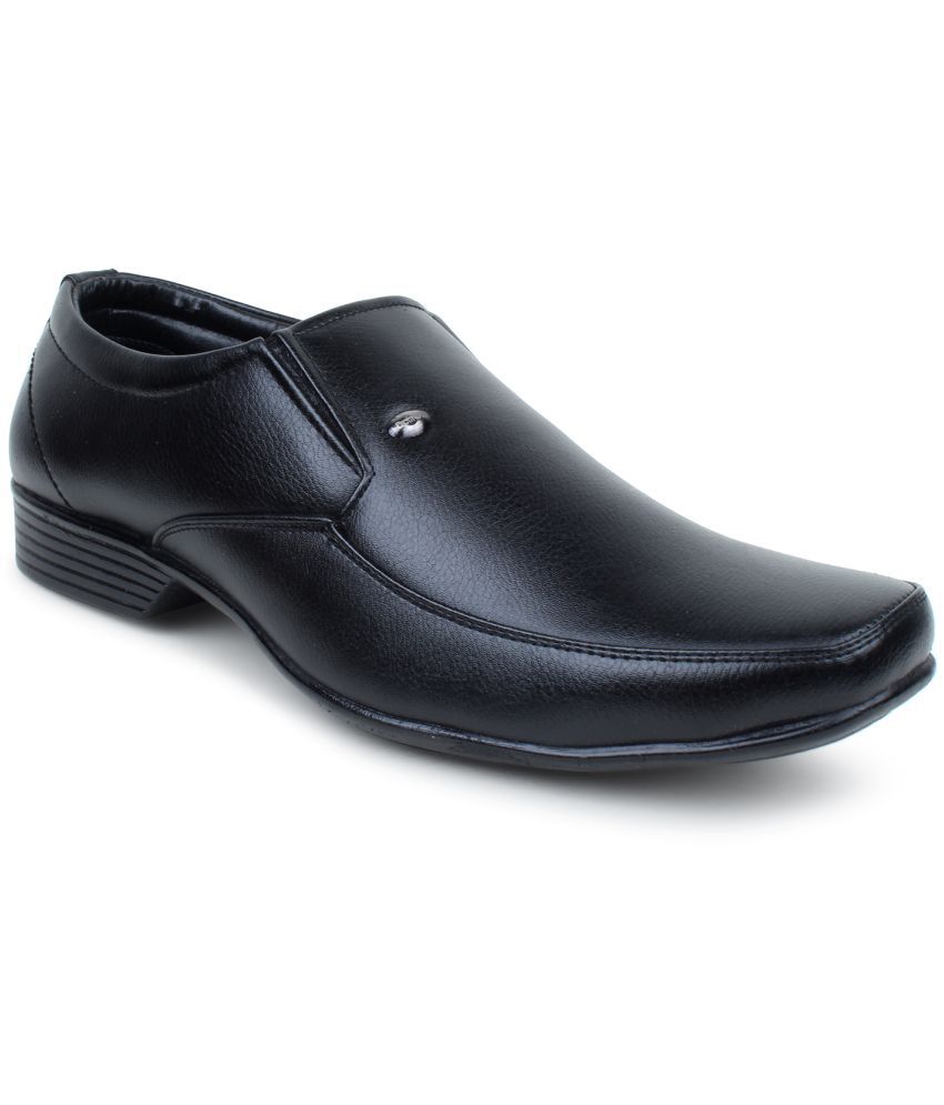     			Action - Black Men's Slip On Formal Shoes