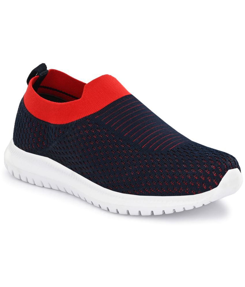     			OFF LIMITS Navy Running Shoes