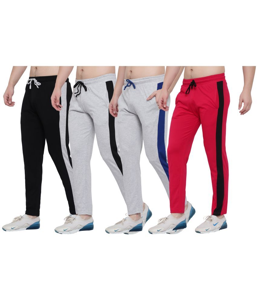     			DIAZ Cotton Trackpants/Trousers For Men Pack of 4