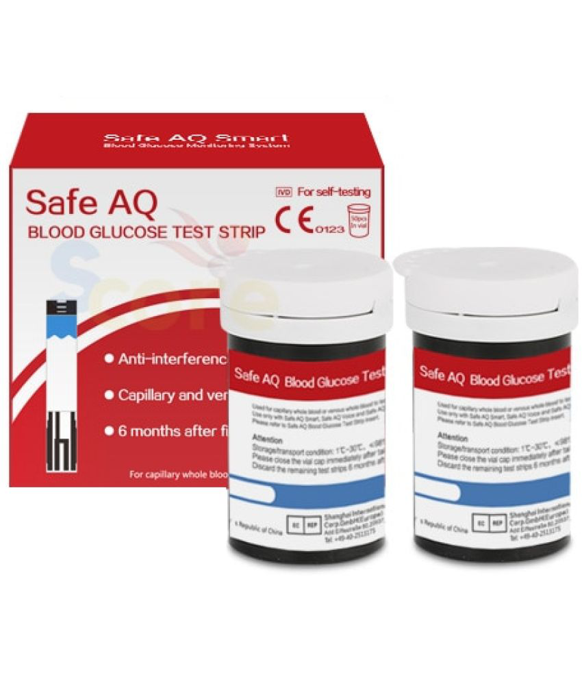     			SINOCARE SAFE AQ 50 STRIPS ( STRIPS ONLY)