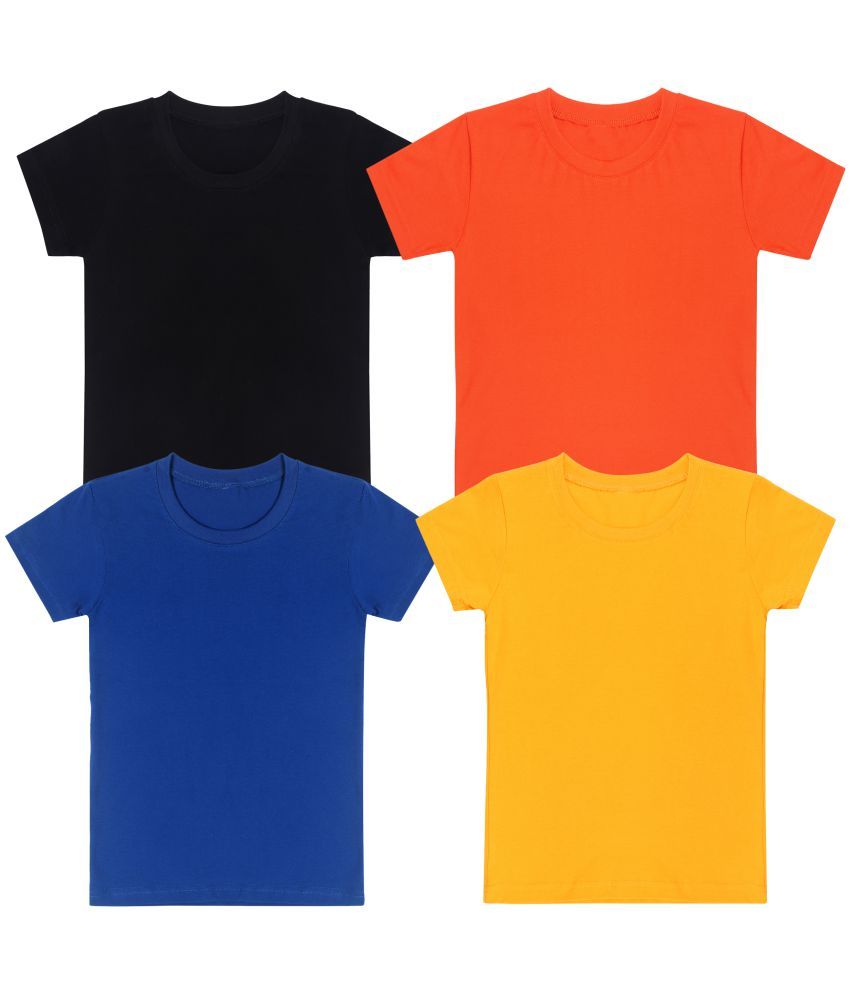     			DIAZ Kids Half T-Shirt | Boy's Cotton Half T-Shirt Pack of 4