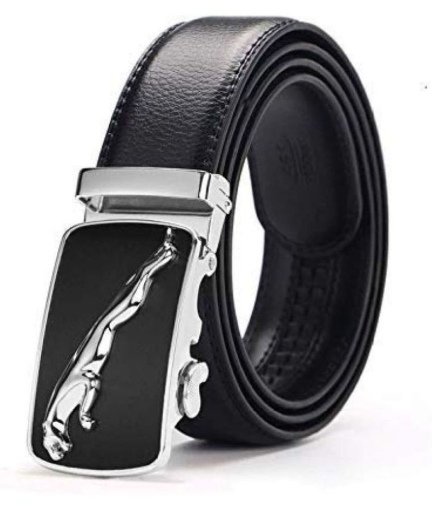     			Loopa - Black PU Men's Formal Belt ( Pack of 1 )