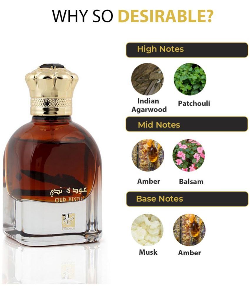 NUSUK Oud Hindi EDP Perfume for Men 100ml Buy NUSUK Oud Hindi EDP
