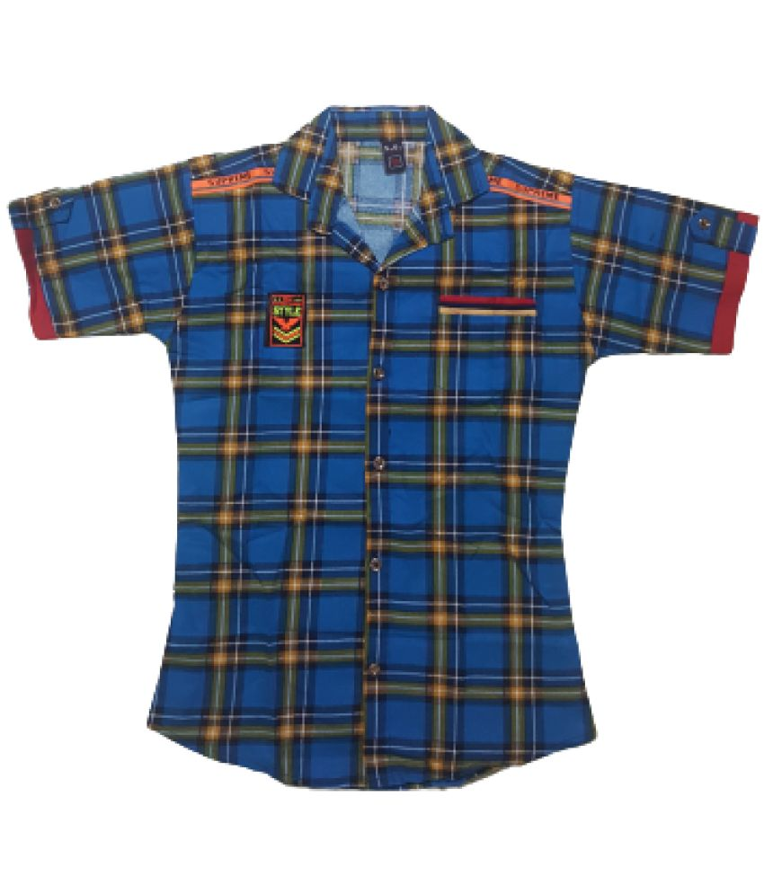 Beautiful Lining Design Boys Shirts 