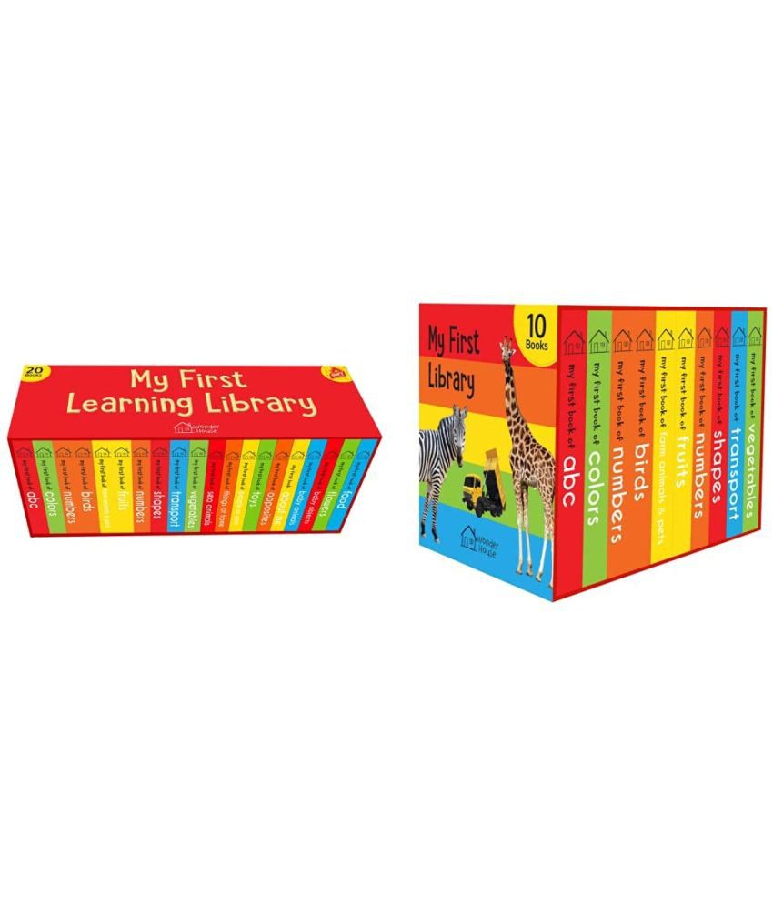     			My First Complete Learning Library: Boxset of 20 Board Books Gift Set for Kids (Horizontal Design) Board book – Box set, 1 January 2019