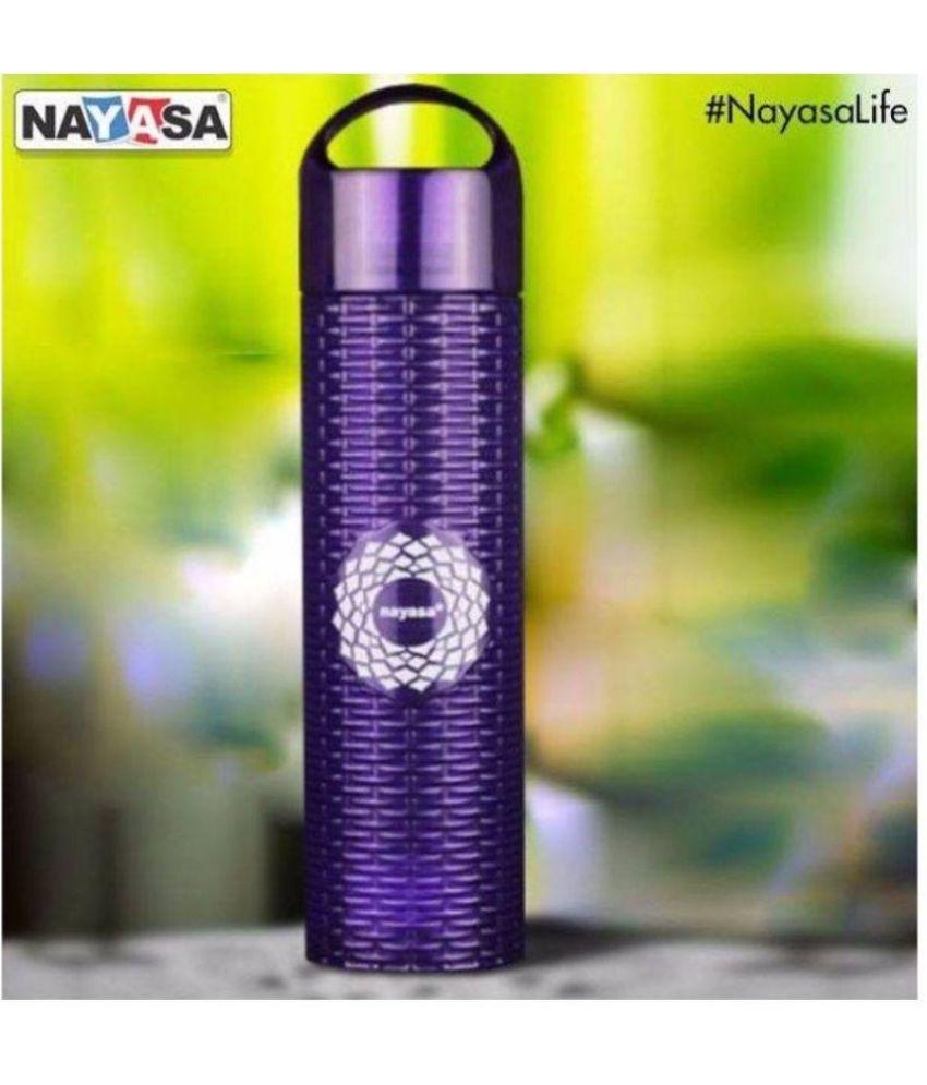 Nayasa nayasa crystal bottle set of 2 Multicolour 1 mL Plastic Fridge Bottle set of 2