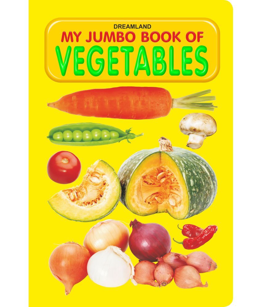     			My Jumbo Book - VEGETABLE - Early Learning