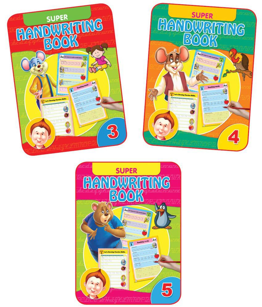     			Super Handwriting Books pack 2(3 Titles) - Early Learning