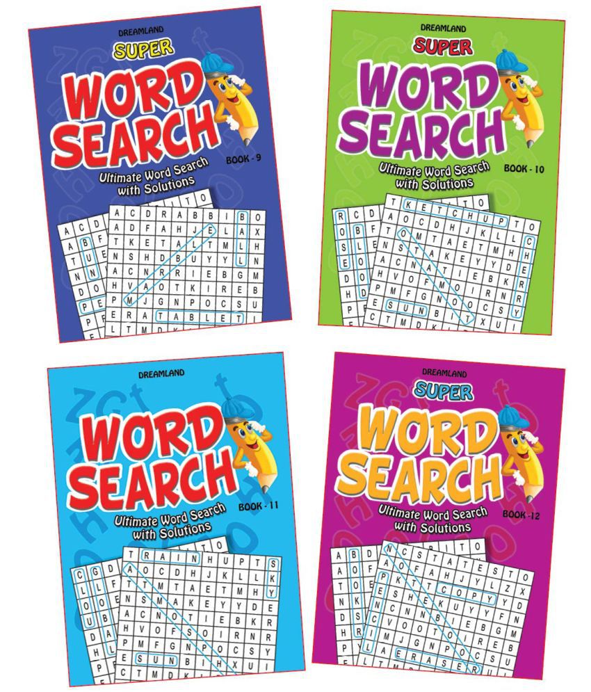     			Super Word Search Pack 2 - (4 titles) - Interactive & Activity