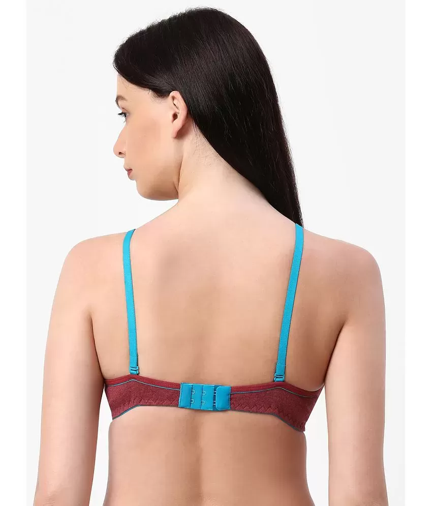 Planetinner Poly Cotton Everyday Bra - Maroon Single - Buy Planetinner Poly  Cotton Everyday Bra - Maroon Single Online at Best Prices in India on  Snapdeal