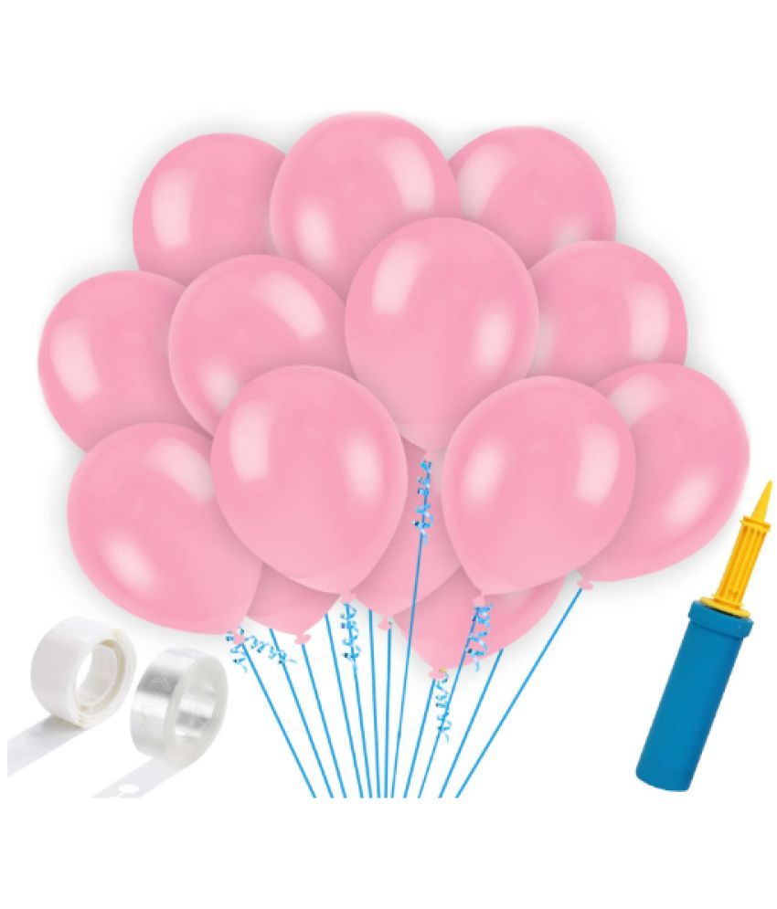     			Blooms EventPink  HD metallic Balloons -103Pcs