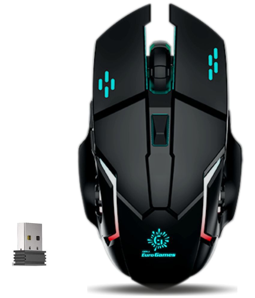 RPM Euro Games Wireless Mouse Black Wireless Mouse