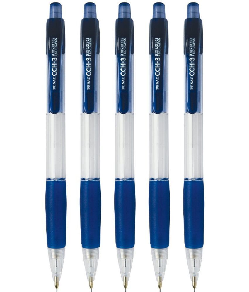     			Penac CCH-3 Mech. Pencil blue 0,5 mm PACK OF 5