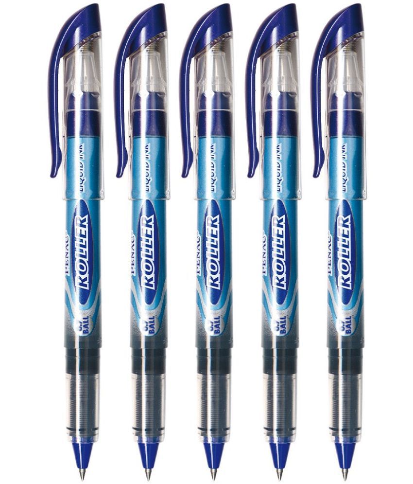     			Penac Liquid ROLLER Ball Pen 0,7 Blue (Pack of 5)