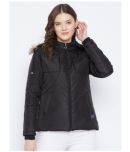 VERO AMORE Polyester Black Hooded Jackets Single