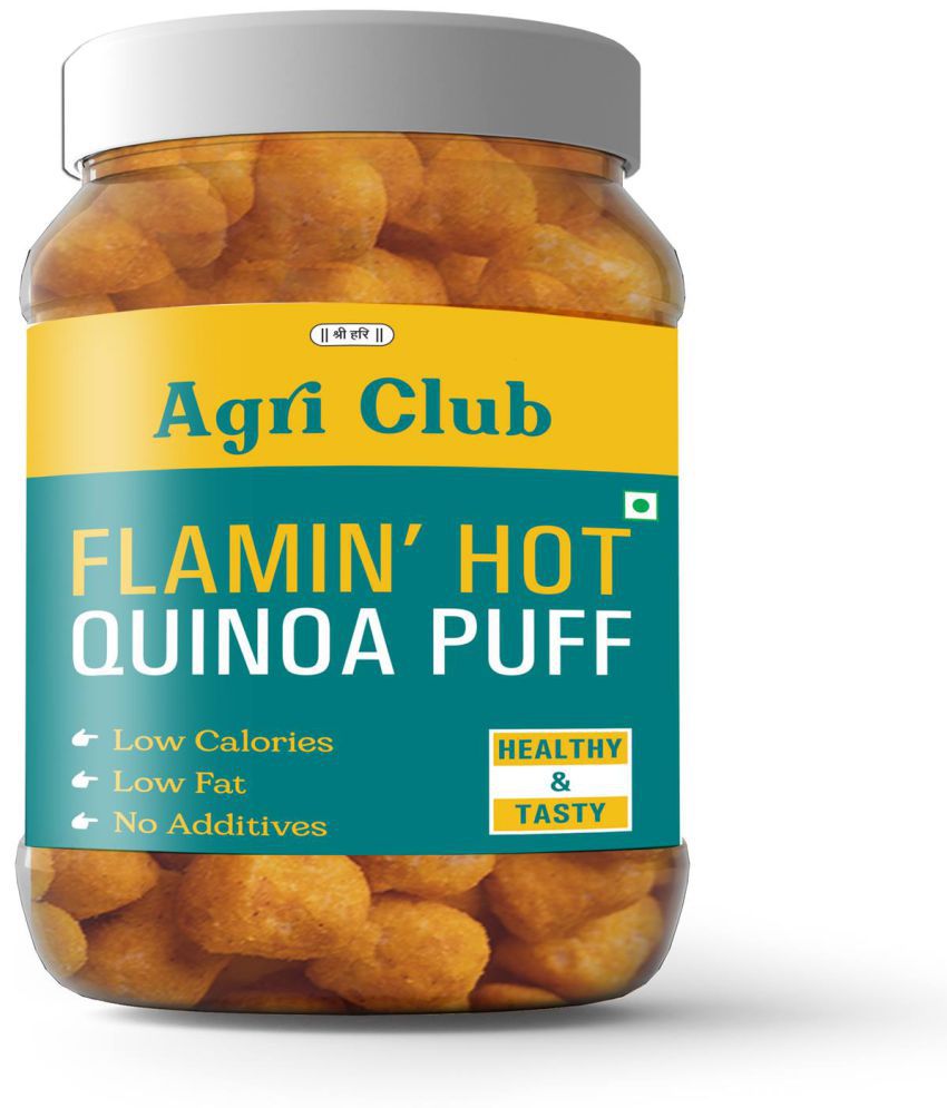     			AGRI CLUB Flamin’Hot Puffed Snacks 300 g Pack of 2