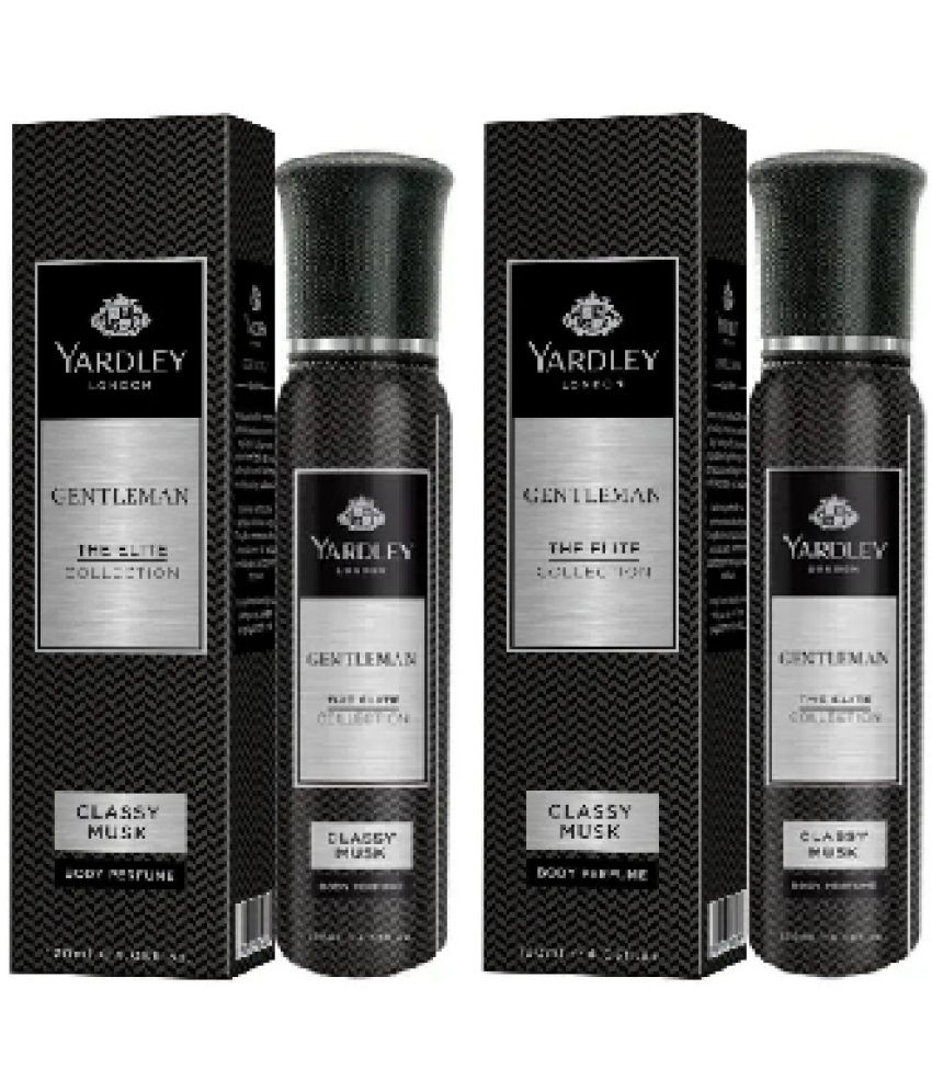     			2 GENTALMAN THE ELITE COLLECTION CLASSY MUSK BODY PERFUME.120 ML EACH PACK OF 2 .