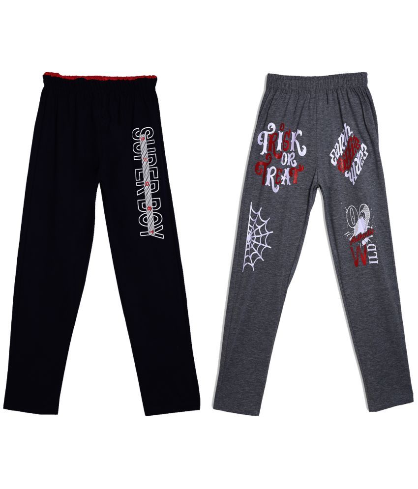     			Fashionable Black:Charcoal pack of 2 Trouser for Kids