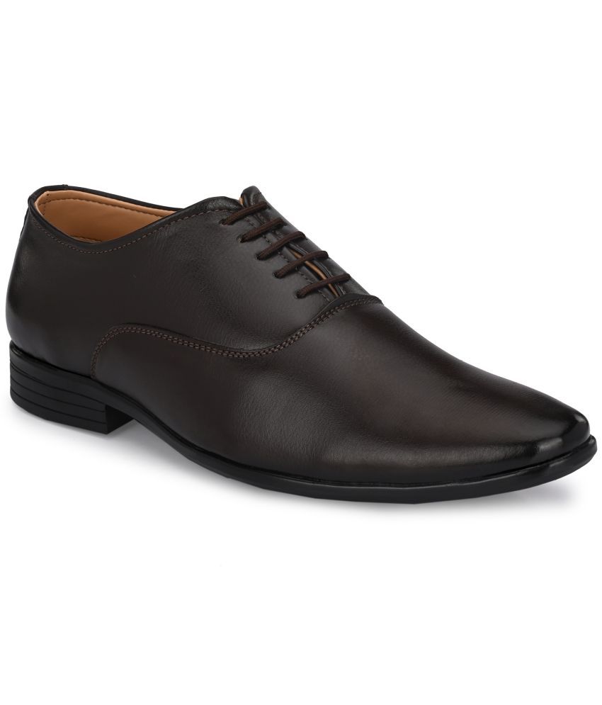     			Leeport - Brown Men's Formal Shoes