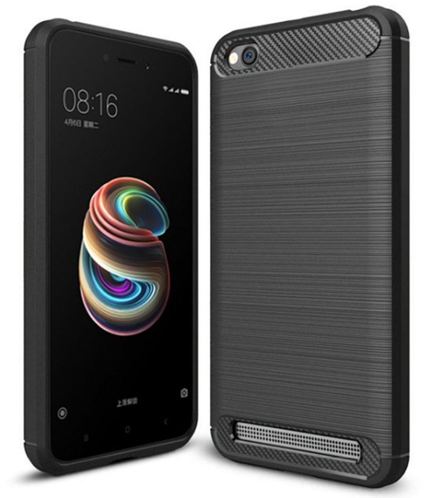     			Spectacular Ace Black Hybrid Covers For Redmi 5A - Pack of 1