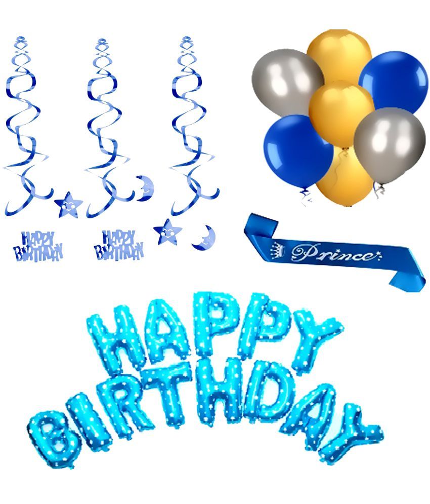 Shopperskart® Happy Birthday Decoration kit For Party Celebration(Pack