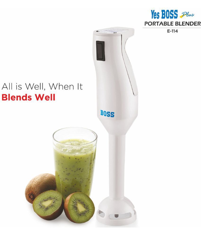 BOSS Hand Blender, 100 Watt, White Price in India Buy BOSS Hand