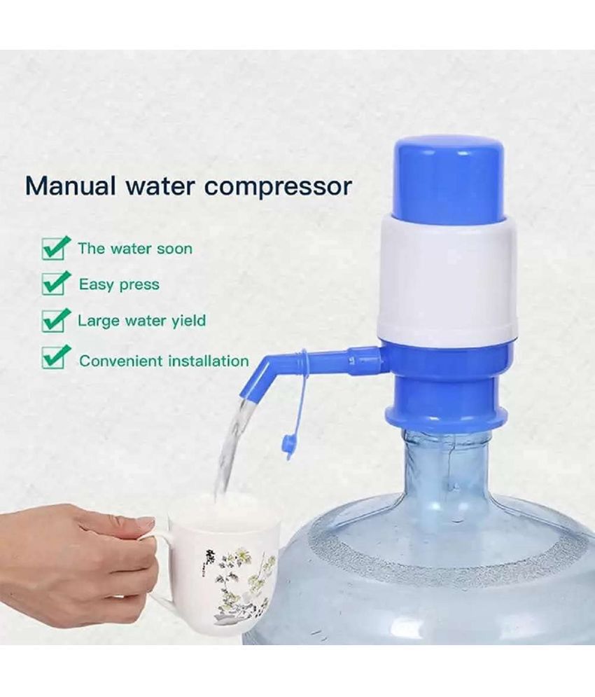 Lapaas Retail Plastic Drinking Manual Hand Press Pump Water Dispenser