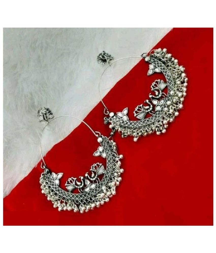     			Koorie Fashion - Silver Chandelier Earrings ( Pack of 1 )