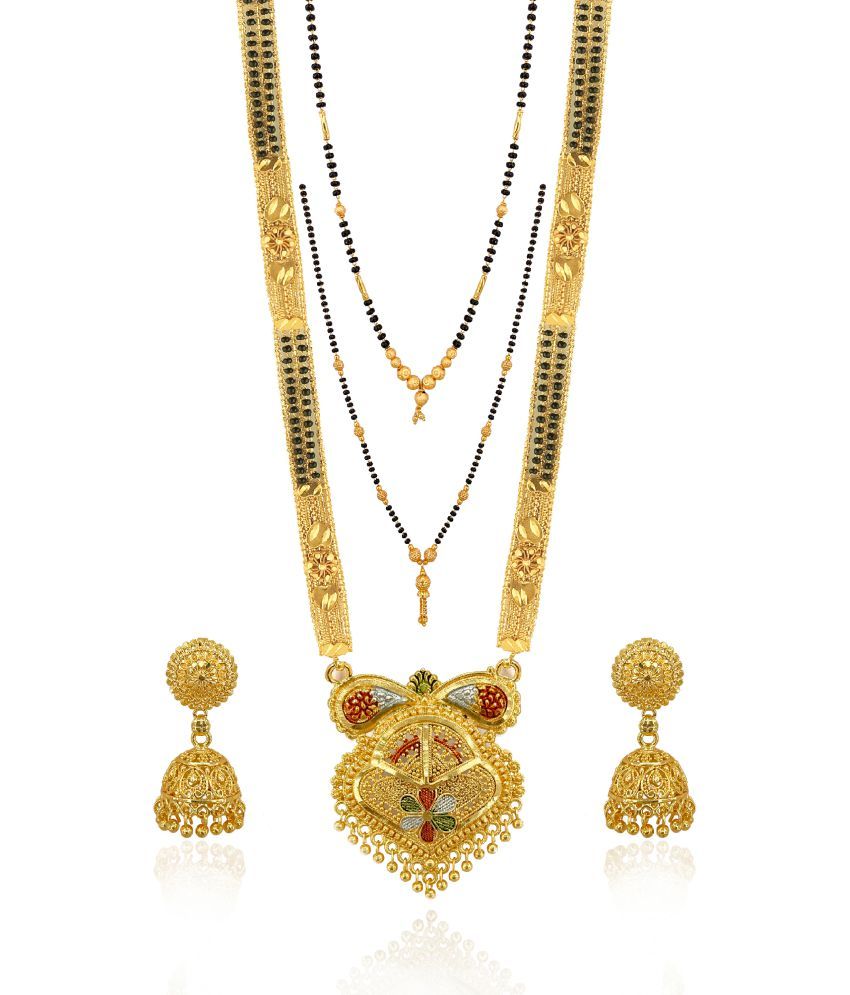     			MGSV - Golden Mangalsutra Set ( Pack of 1 )